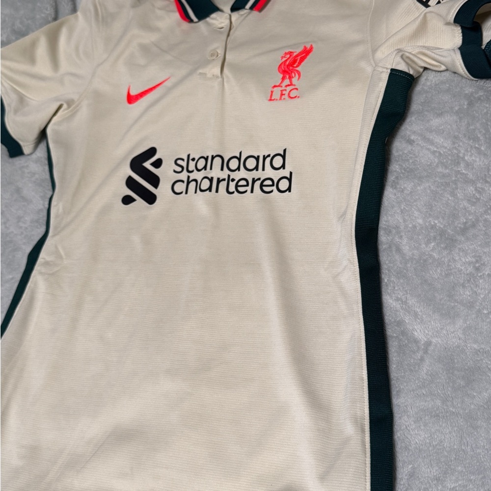 Liverpool FC Cream Polo Shirt